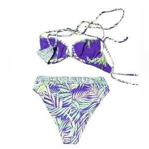 Maaji woman's high waisted bikini set sz S